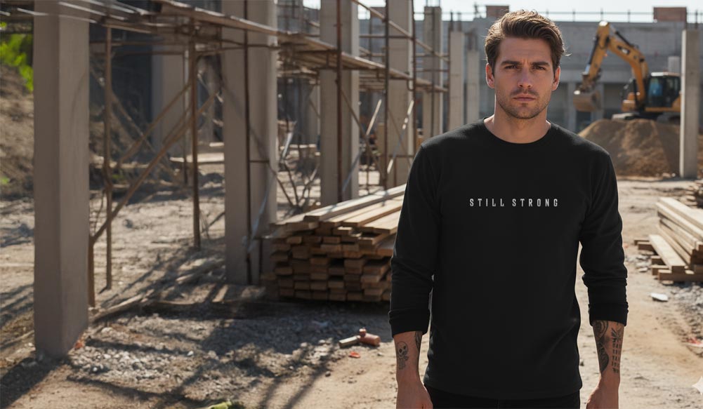 Still Strong Jersey Long Sleeve Tee